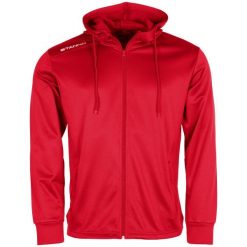 Bluza dresowa z kapturem zapinana na zamek Stanno Field. Czerwone bluzy damskie STANNO, s, bez wzorów, z dresówki, z kapturem. Za 171.50 zł.