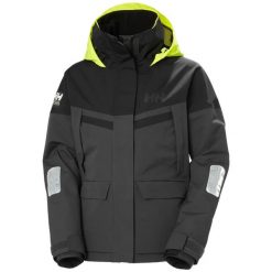 Damska kurtka z zegarkiem Helly Hansen Pier 4.0. Brązowe kurtki damskie Helly Hansen, l, bez wzorów, z materiału, bez kaptura. Za 999.00 zł.