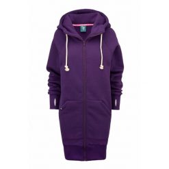 Bluza sportowa rozpinana z kapturem damska DEEP TRIP Luzak. Fioletowe bluzy damskie DEEP TRIP, m, bez wzorów, z kapturem. Za 389.00 zł.