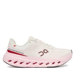 Buty do biegania On. Czerwone obuwie sportowe damskie On, bez zapięcia, do biegania. Za 719.99 zł.