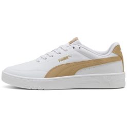 Damskie Sneakers Puma Court Classic. Białe obuwie sportowe damskie Puma, ze skóry ekologicznej, bez zapięcia, na fitness i siłownię. Za 390.00 zł.