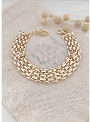 Atelier MIU Pozłacana bransoletka rozmiar: onesize. Żółte bransoletki damskie atelier MIU, pozłacane. Za 46.45 zł.