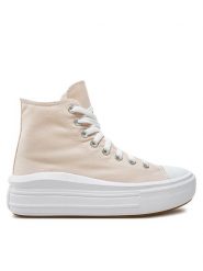 Converse Trampki Chuck Taylor All Star Move Platform Seasonal A12310C Różowy. Czerwone trampki damskie Converse, bez wzorów, z materiału, bez zapięcia. Za 259.99 zł.