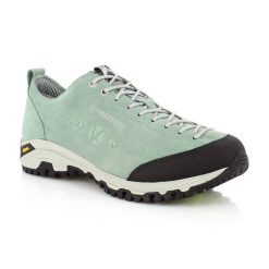 Buty trekkingowe Kimberfeel Chogori 2. Zielone obuwie trekkingowe damskie Kimberfeel, ze skóry, bez zapięcia. Za 409.99 zł.