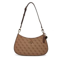 Torebka Guess. Brązowe torebki klasyczne damskie Guess, bez dodatków. Za 419.99 zł.