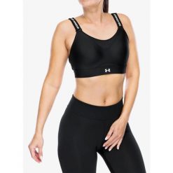 Biustonosz sportowy Under Armour Infinity 2.0 High Sports Big Cup Bra. Czarne biustonosze sportowe damskie Under Armour, bez wzorów. Za 188.99 zł.