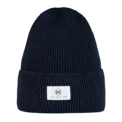Czapka Z Dzianiny Dla Dorosłych Unisex Drisk. Niebieskie czapki damskie Buff, bez wzorów, z dzianiny. Za 205.99 zł.