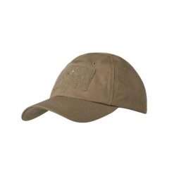 Czapka baseballowa z daszkiem. Brązowe czapki z daszkiem damskie HELIKON-TEX, bez wzorów. Za 82.99 zł.