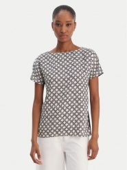 Marella Bluzka Sansa 2615111071 Czarny Regular Fit. Czarne bluzki damskie Marella, bez wzorów, z syntetyku, bez kołnierzyka, bez ramiączek. Za 379.99 zł.