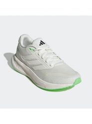 Adidas Buty "Runfalcon 5" w kolorze kremowym do biegania rozmiar: 39. Brązowe obuwie sportowe damskie Adidas, z materiału, bez zapięcia, do biegania. Za 201.08 zł.