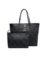 Guess Torebka Erenia HWSO78 38240 Szary. Szare shopper bag Guess, ze skóry, bez dodatków. Za 539.99 zł.