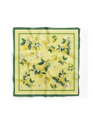 Lucky Bees Chusta w kolorze żółto-zielonym - 55 x 55 cm rozmiar: onesize. Zielone chusty damskie Lucky Bees, bez wzorów, z materiału. Za 21.99 zł.