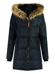 Canadian Peak Parka "Beauty" w kolorze granatowym rozmiar: S. Niebieskie parki damskie Canadian Peak, s, z tkaniny, bez kaptura. Za 193.24 zł.
