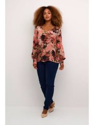 Cream Bluzka w kolorze koralowym rozmiar: 34. Czerwone bluzki damskie Cream, bez wzorów, z wiskozy, bez kołnierzyka, bez ramiączek. Za 130.99 zł.