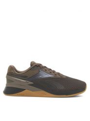 Reebok Sneakersy 100033785-W Brązowy. Brązowe obuwie sportowe damskie Reebok, z meshu, bez zapięcia. Za 289.99 zł.