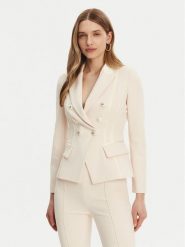 Elisabetta Franchi Marynarka GI-142-51E2-V700 Écru Regular Fit. Marynarki i żakiety damskie Elisabetta Franchi, bez wzorów, z syntetyku. Za 1,449.00 zł.