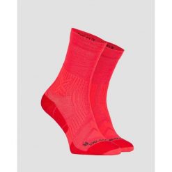 Skarpety X-Socks Bike Expert Merino Crew. Brązowe skarpetki damskie X Socks, bez wzorów. W wyprzedaży za 125.00 zł.