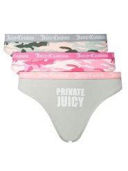 Juicy Couture Komplet stringów JCTTH225957 Kolorowy. Komplety bielizny Juicy Couture, bez wzorów, z bawełny. Za 139.99 zł.