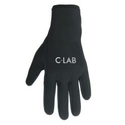 Zimowe rękawiczki rowerowe - Alps - Czarne. Czarne rękawiczki damskie C-LAB, bez wzorów. W wyprzedaży za 150.00 zł.