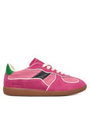 Nokwol Sneakersy August Różowy. Czerwone obuwie sportowe damskie Nokwol, ze skóry, bez zapięcia. Za 619.99 zł.