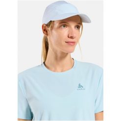Czapka UNI ODLO Cap PERFORMANCE X-LIGHT PACK. Niebieskie czapki z daszkiem damskie ODLO, bez wzorów, z elastanu. Za 149.99 zł.