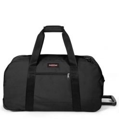 Torba podróżna Eastpak Container 85 Plus. Czarne torby podróżne Eastpak, bez wzorów, z materiału, duże. Za 700.00 zł.