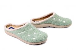 INBLU ET-33 020 verdino, kapcie damskie. Zielone kapcie damskie Inblu, z tkaniny. Za 80.99 zł.
