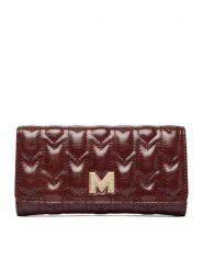 MEXX Portfel CEO-MEXX-W1-001-AW26 Bordowy. Czerwone portfele damskie Mexx, bez wzorów, ze skóry. Za 89.99 zł.