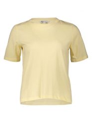 ONLY Koszulka w kolorze żółtym rozmiar: XS. Żółte bluzki damskie Only, xs, bez wzorów, z bawełny, bez kołnierzyka, bez ramiączek. Za 26.99 zł.