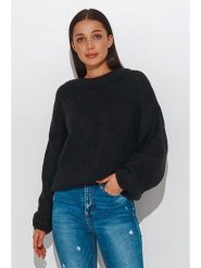 Numinou Sweter w kolorze czarnym rozmiar: onesize. Czarne swetry klasyczne damskie Numinou, z wełny, bez kołnierzyka. Za 87.81 zł.