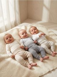Bawełniane legginsy 3 pack - szary. Szare legginsy damskie Sinsay, l, bez wzorów, z bawełny. Za 25.99 zł.