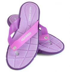 Japonki basenowe damskie Aqua Speed Bali. Czerwone klapki damskie Aqua-Speed, bez wzorów, bez obcasa, bez zapięcia. Za 36.99 zł.