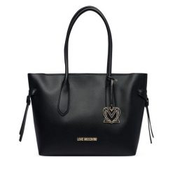 Torebka LOVE MOSCHINO. Czarne torebki klasyczne damskie Love Moschino, bez dodatków. Za 1,099.00 zł.