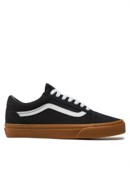 Vans Tenisówki Old Skool VN000CR5B9M1 Czarny. Czarne trampki damskie Vans, bez wzorów, z materiału, bez zapięcia. Za 259.99 zł.