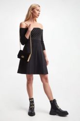 Sukienka ELISABETTA FRANCHI. Sukienki damskie Elisabetta Franchi, bez wzorów, bez ramiączek. W wyprzedaży za 1,385.37 zł.