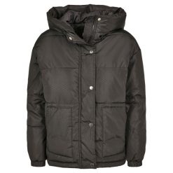 Parka dla kobiet Urban Classic oversized hooded. Czarne parki damskie Urban Classics, na zimę, z kapturem. Za 337.00 zł.