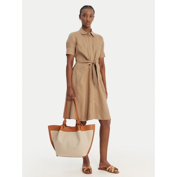 Torebka Coccinelle. Brązowe shopper bag Coccinelle, bez dodatków. Za 1,549.99 zł.