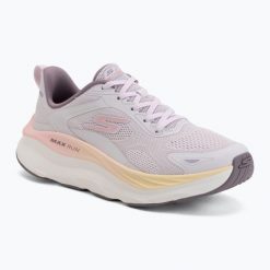 Buty do biegania damskie SKECHERS Max Run Pacewave. Fioletowe obuwie sportowe damskie Skechers, bez zapięcia, do biegania, Skechers Sport. Za 409.99 zł.