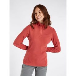 Bluza damska Protest MUTEZ 1/4 zip top. Brązowe bluzy damskie Protest, na zimę, m, bez wzorów, bez kaptura. Za 189.99 zł.