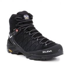 Buty trekkingowe damskie Salewa WS Alp Trainer 2 Mid Gtx. Czarne obuwie trekkingowe damskie Salewa, z materiału, za kostkę, bez zapięcia. Za 949.99 zł.