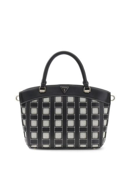 Guess Torebka 182878 Czarny. Czarne listonoszki damskie Guess, z aplikacjami, bez dodatków. Za 584.99 zł.