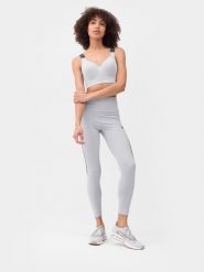 4F Legginsy do biegania szybkoschnące damskie S. Szare legginsy damskie 4F, s, bez wzorów. Za 169.99 zł.