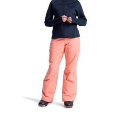 Spodnie śniegowe techniczne dla Kobiety SNOWY CREST 10K Pomarańczowy. Brązowe spodnie sportowe damskie Roxy, na zimę, bez wzorów, z materiału, narciarskie. Za 549.99 zł.