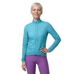 Damska ultralekka wiatroszczelna kurtka rowerowa Siroko J4-W Windbreak Blue. Niebieskie kurtki damskie SIROKO, xl, bez wzorów, z materiału, bez kaptura. Za 423.00 zł.