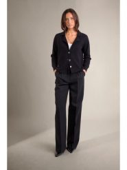 Perfect Cashmere Kaszmirowy kardigan "Nessa" w kolorze czarnym rozmiar: XXL. Czarne kardigany damskie Perfect Cashmere, xxl, bez wzorów, z kaszmiru. Za 608.99 zł.