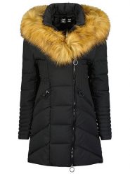 Canadian Peak Parka "Chayeak" w kolorze czarnym rozmiar: XL. Czarne parki damskie Canadian Peak, xl, bez kaptura. Za 269.18 zł.