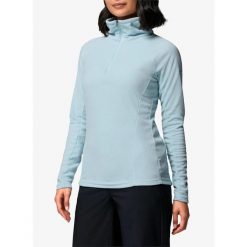 Bluza damska bez kaptura Columbia Glacial IV 1/2 Zip. Niebieskie bluzy damskie Columbia, bez wzorów, bez kaptura. Za 173.19 zł.