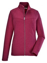 Killtec Kurtka polarowa "KOS 102" w kolorze fuksjowym rozmiar: 42. Różowe kurtki damskie Killtec, bez wzorów, z materiału, bez kaptura. Za 87.40 zł.