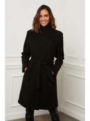 L'armoire de Suzette Płaszcz zimowy w kolorze czarnym rozmiar: 34. Czarne płaszcze damskie L'armoire de Suzette, na zimę, l, bez wzorów, z puchu, bez kaptura. Za 251.45 zł.