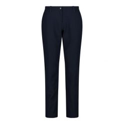 Spodnie damskie turystyczne CMP 34T2956. Niebieskie spodnie materiałowe damskie CMP, bez wzorów. Za 306.50 zł.